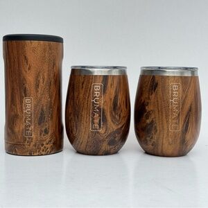 BrüMate Wine Tumblers (2) & Slim Can Tumbler Set